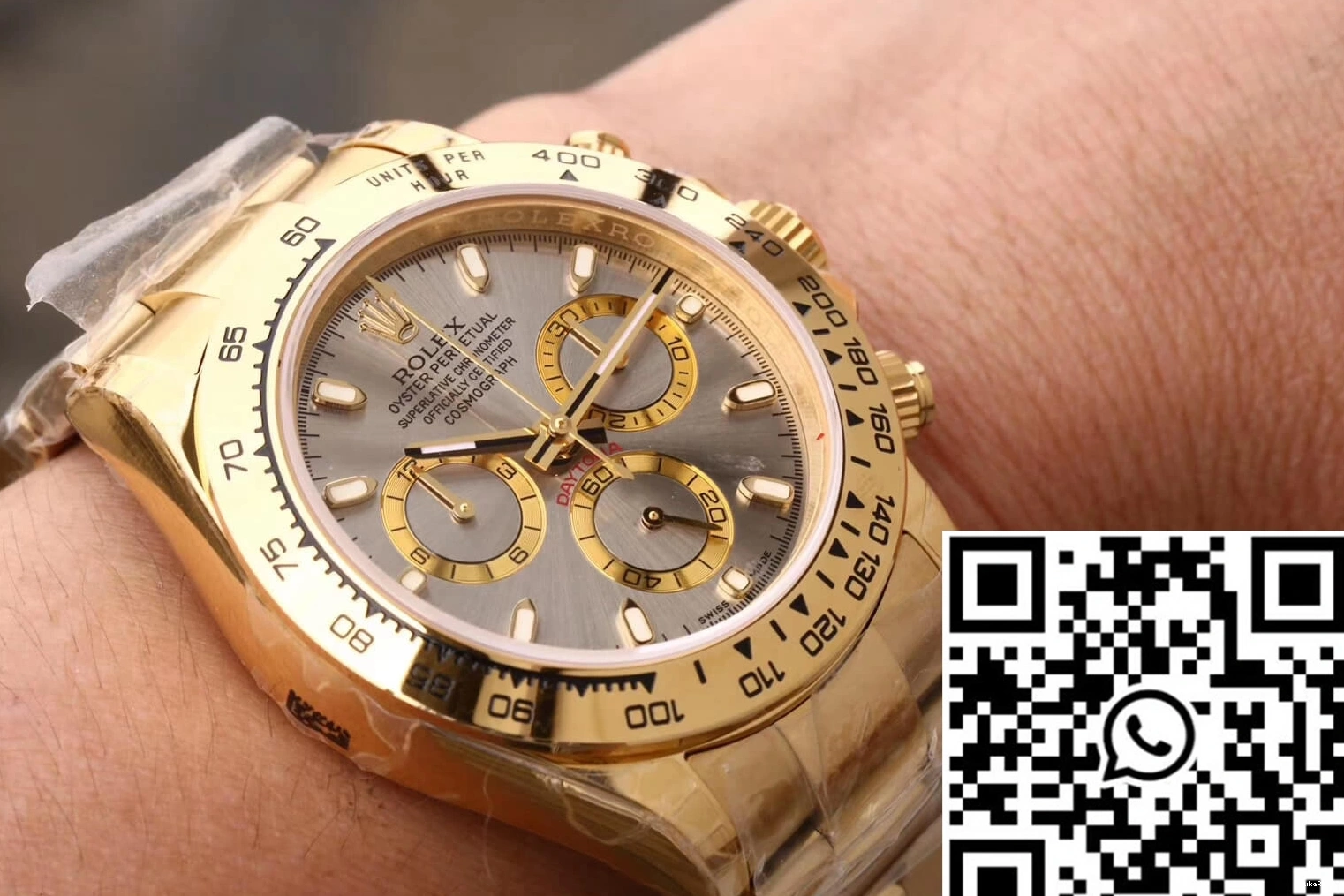 Dial JH Daytona Silver 116508 Factory Rolex Cosmograph 0314